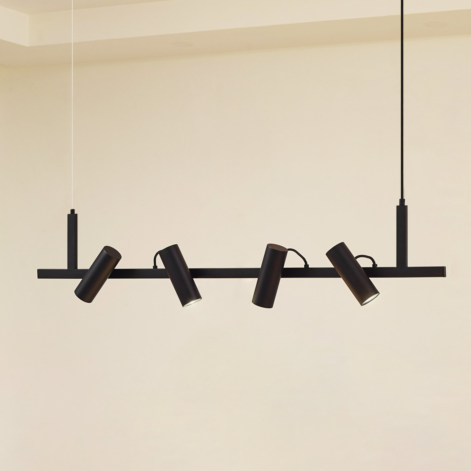 Lysias Taklampa Svart - Lucande