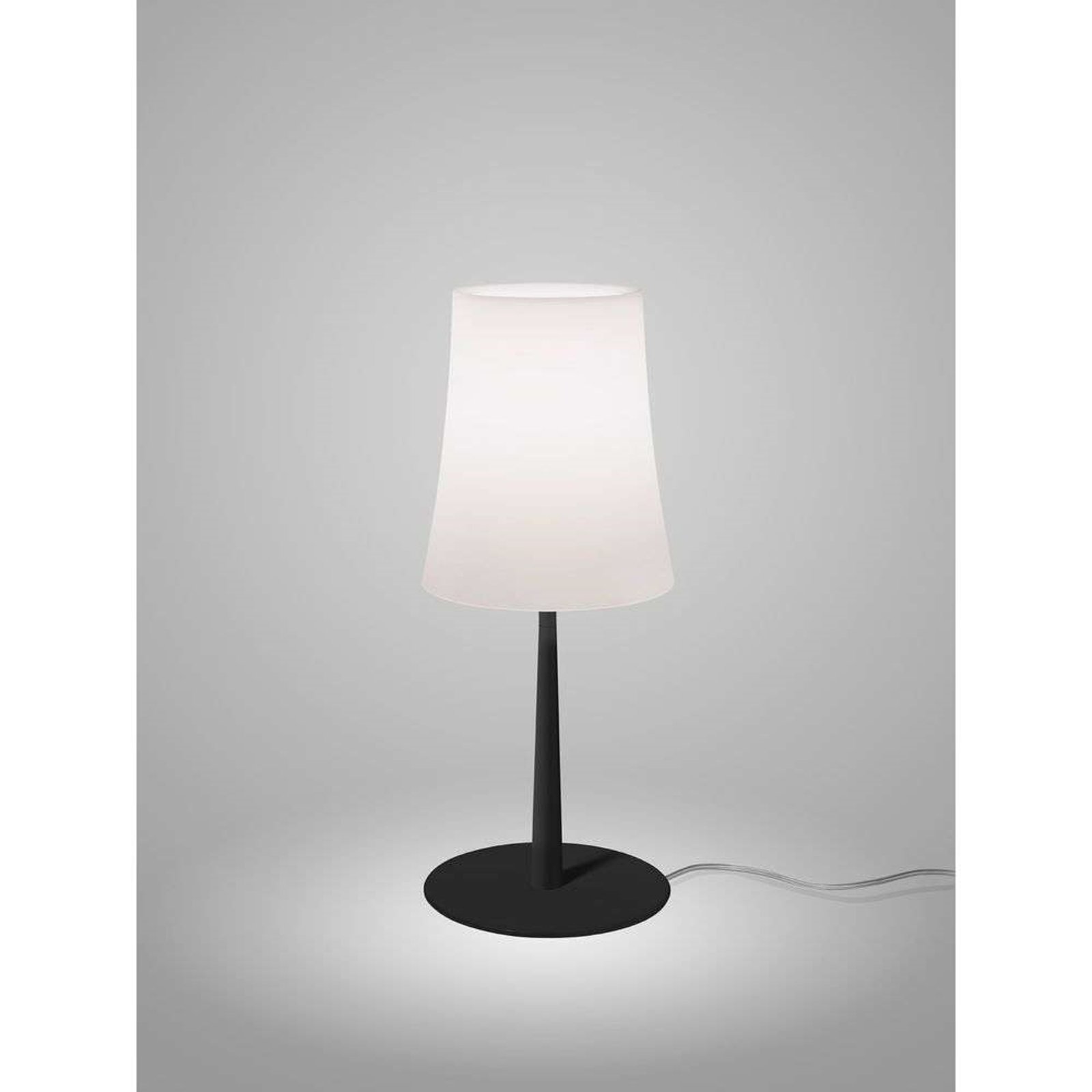 Birdie Easy Lampă de Masă Opaque Black - Foscarini