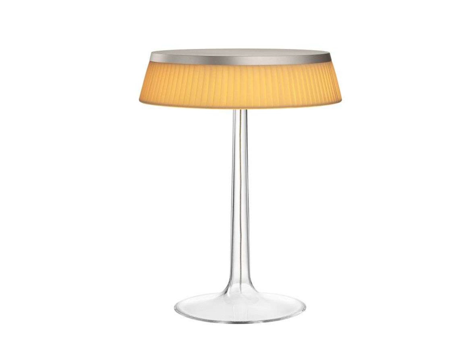 Bon Jour T Stolna lampa Mat Krom/Soft - Flos