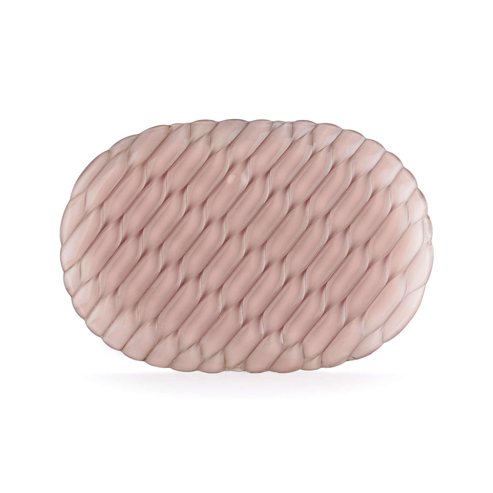 Jellies Family brett, blomstermønster/rosa, polymer – Kartell