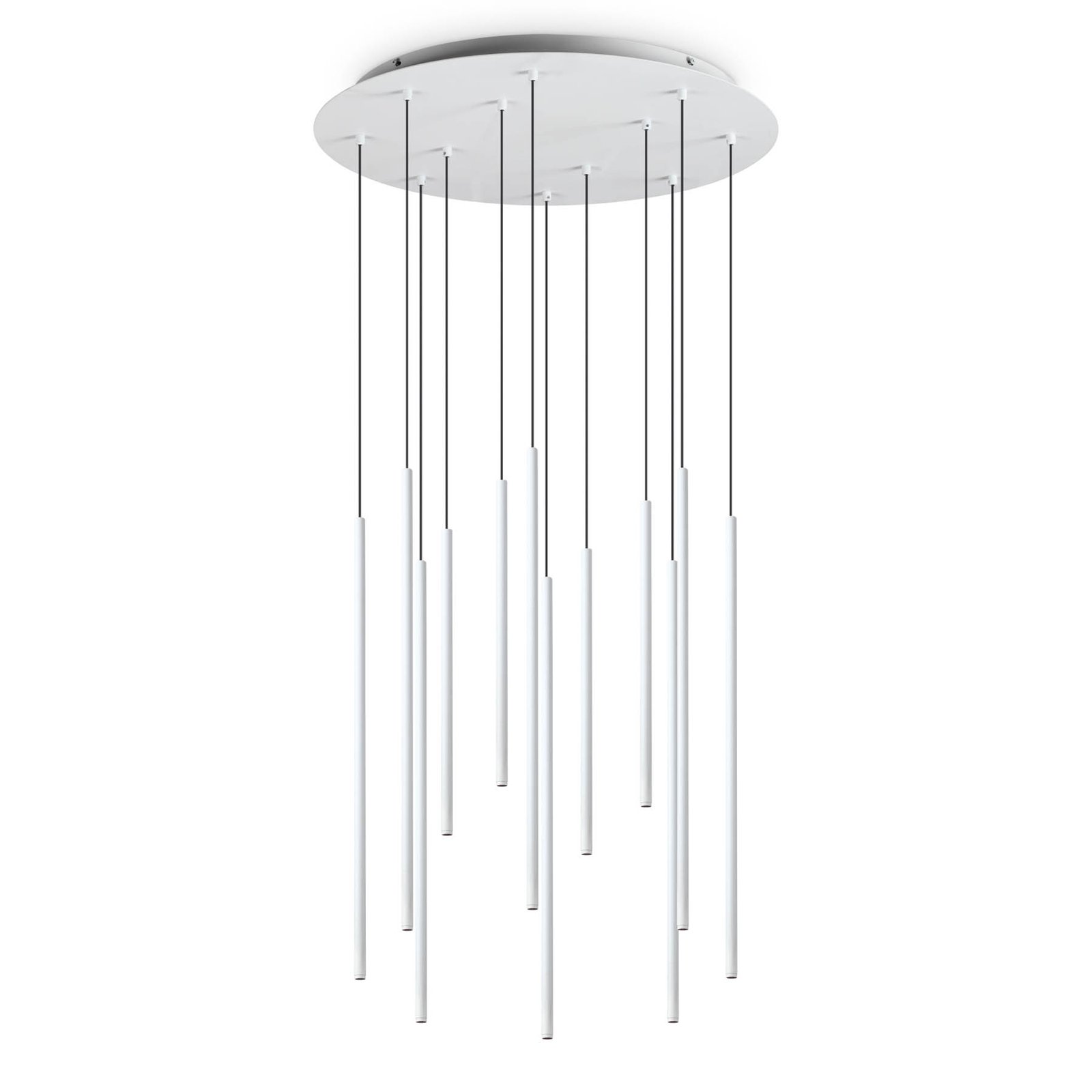 Ideal Lux Filo LED hanging light 12-bulb