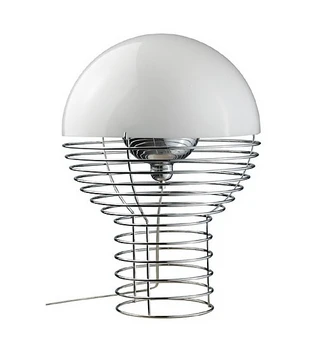 Wire Lampa Stołowa Biała - Verpan