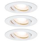 Paulmann Nova spot LED, dimming, IP65, bianco