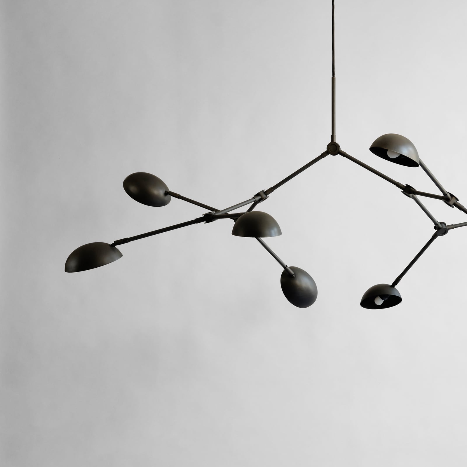 Drop kroonluchter brons 73 cm 8-lamps E14 - 101 Copenhagen Drop kroonluchter brons 73 cm 8-lamps E14 - 101 Copenhagen
