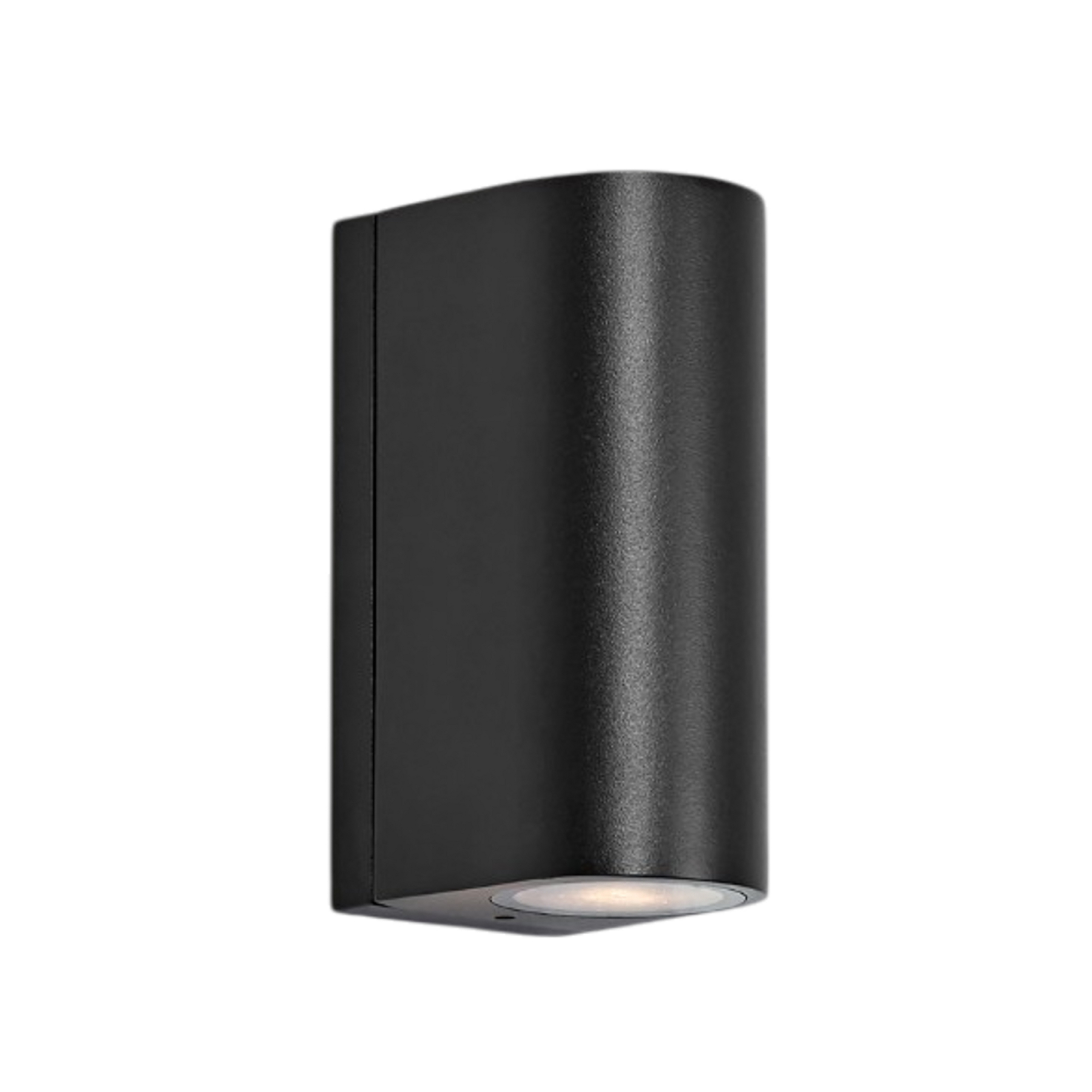 Alor LED buiten wandlamp, zwart, 2-lamps, IP65, dimbaar