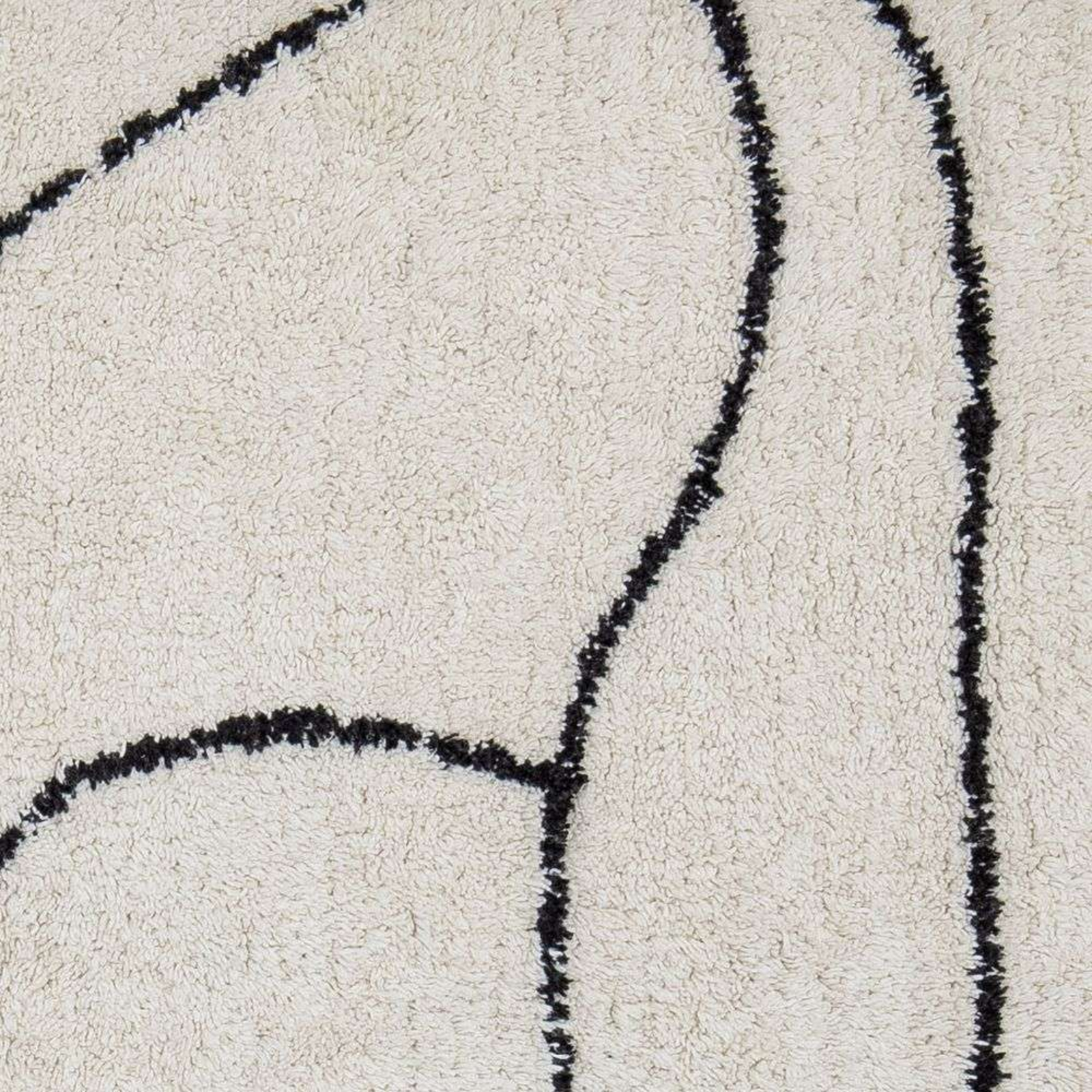 Viga Rug White/Cotton - Bloomingville