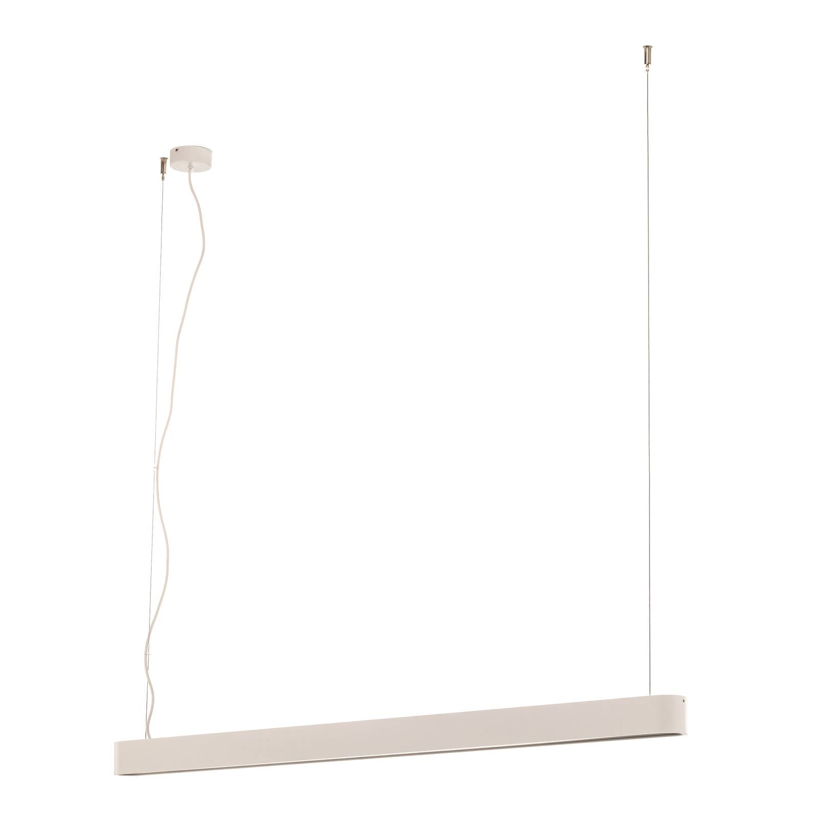 Hängeleuchte Soft weiß 125 cm