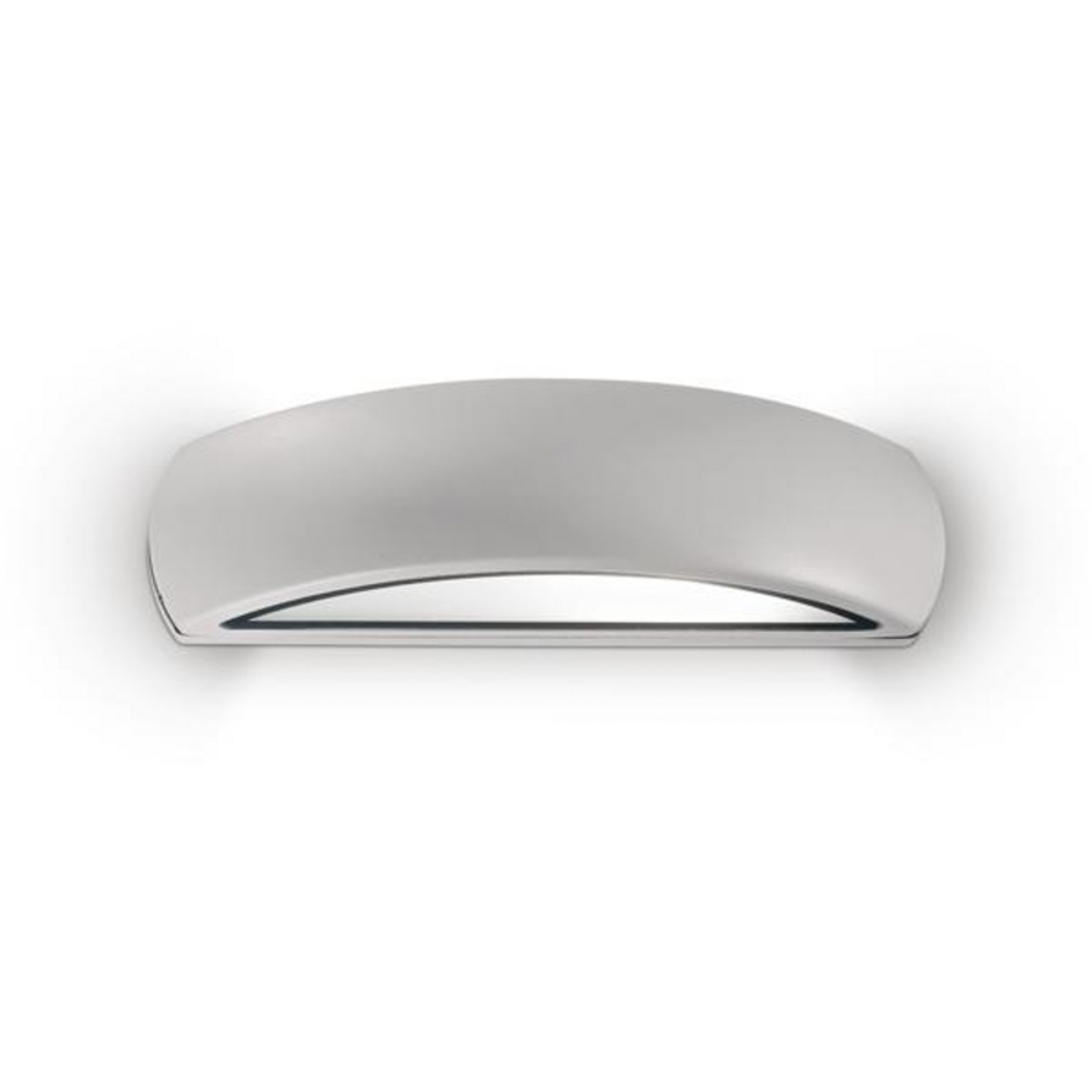 Ideal Lux applique da esterno Giove, grigio, alluminio, alto/basso