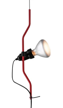 Parentesi Lampedel do Lampa Wisząca Czerwona - Flos m/Dimmer