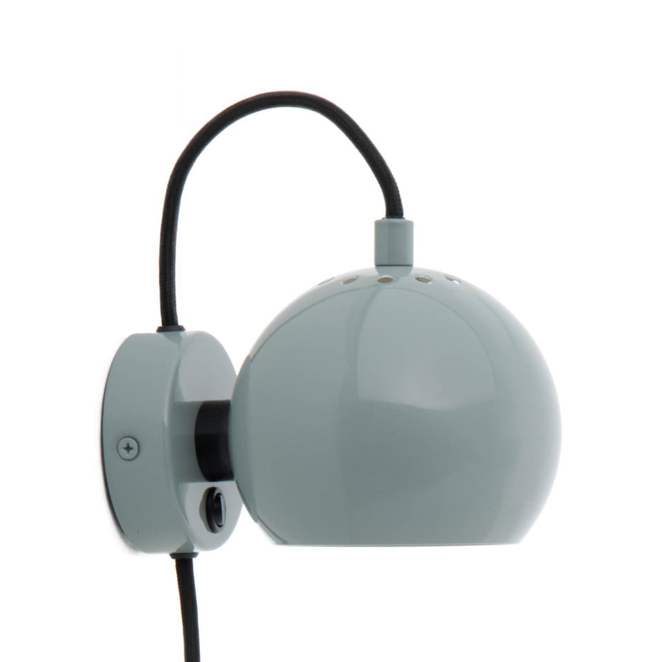 Frandsen Ball Vägglampa Glossy, grön från Frandsen