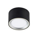 LED-Downlight Fallon 3-Step-dim, schwarz/stahl