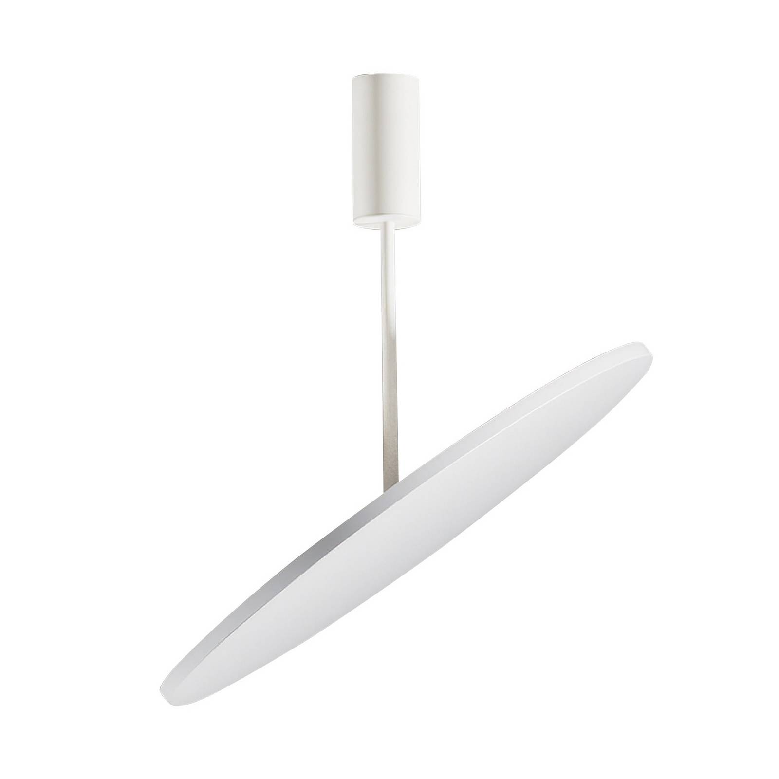 OLEV Lampa sufitowa LED FLUENTIS, biała, Ø 54 cm, metal 2700 K