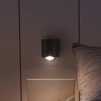 LEDVANCE Octagon Spot LED cu LED-uri, reglabil, flacără unică, negru