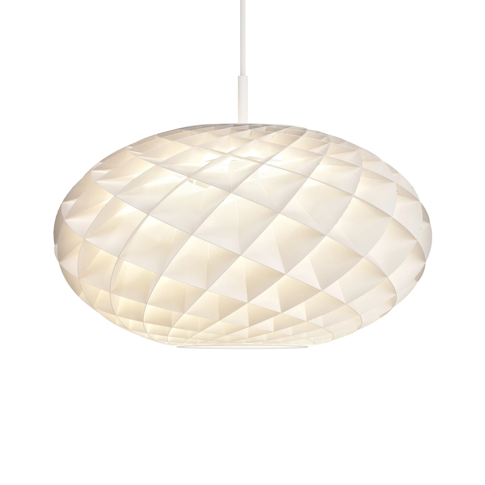 Louis Poulsen Patera Oval LED weiß Ø 50cm 2.700K