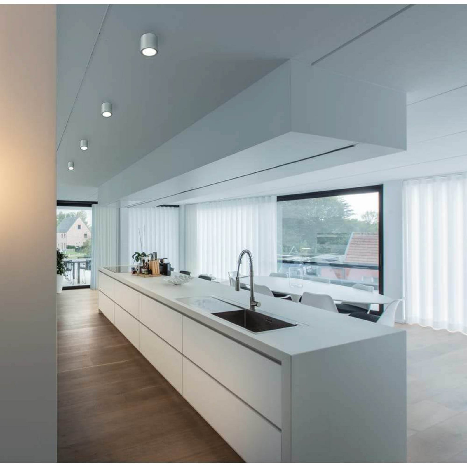 Oculus Plafond White SLV - Vardagsrum - Aluminium