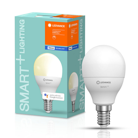 LEDVANCE SMART+ Bluetooth E14 LED Tropfen 4,9W 827