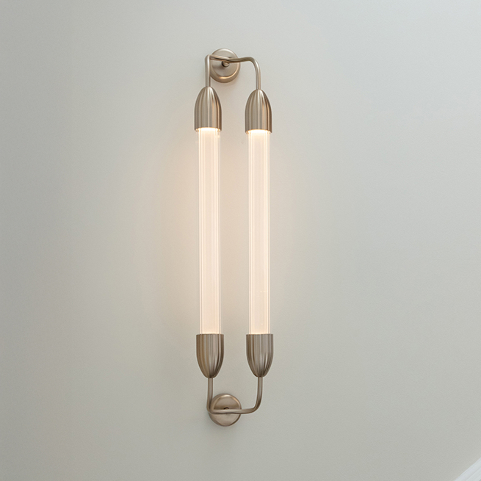 UMAGE Wandlampe Lemon Squeeze double 2-fl. GU10, Stahl, Glas