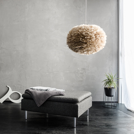 UMAGE Eos large Pendelleuchte hellbraun