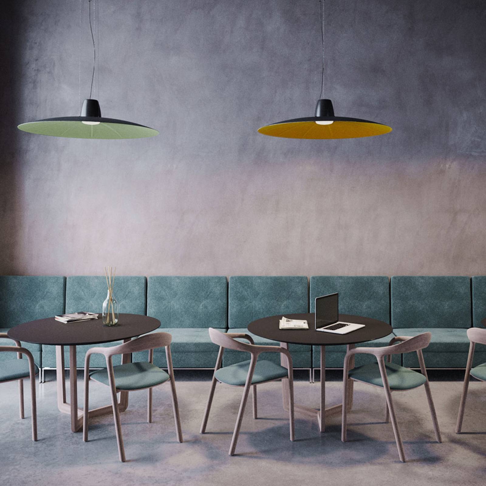Martinelli Luce Lent lampa wisząca LED, szara