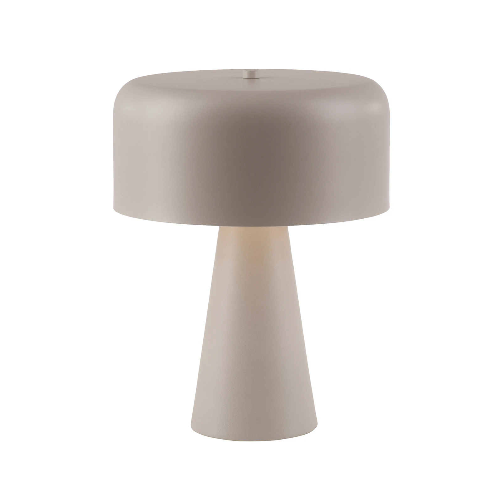Tafellamp PENTO, beige, hoogte 35 cm, metaal, E27