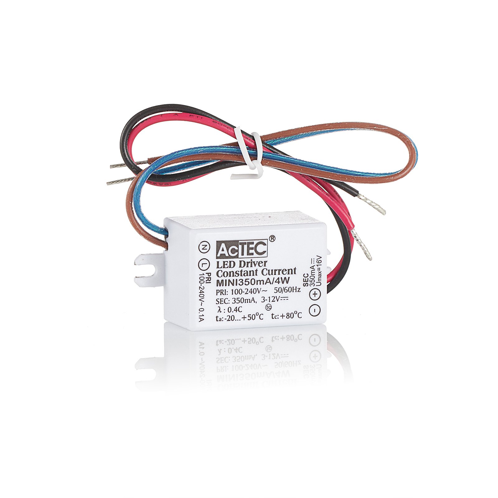 AcTEC Mini οδηγός LED CC 700mA, 4W, IP65