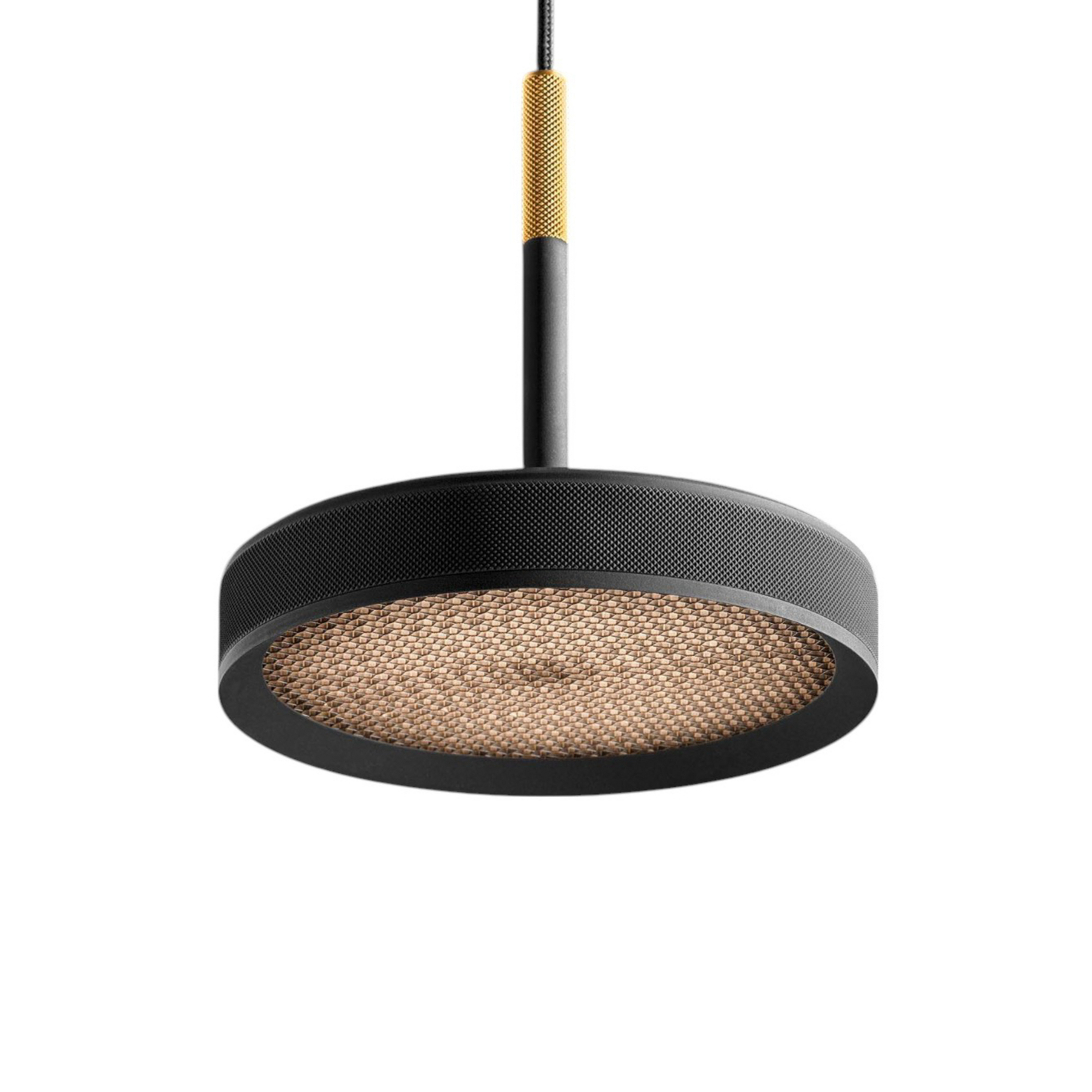 OLEV LED-Hängelampe OVERFLY, schwarz Ø 15 cm, Metall 927 dim
