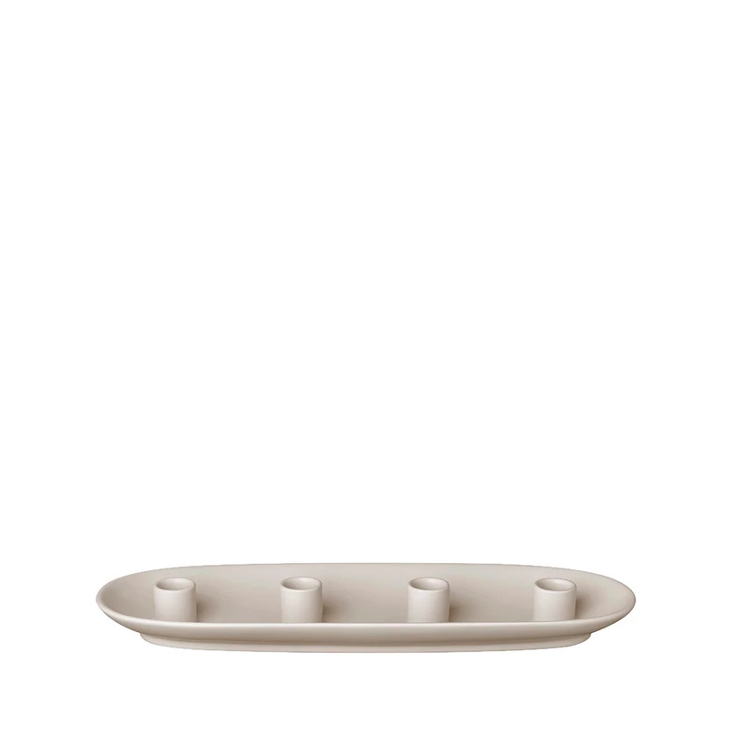 Blomus - Vela Porte-bougies Oval Moonbeam