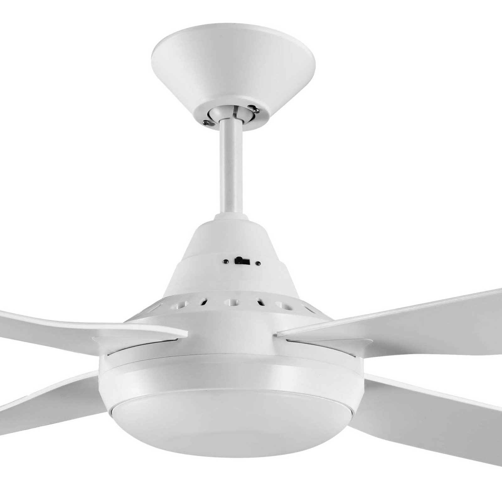Beacon ceiling fan with light Moonah, white, quiet