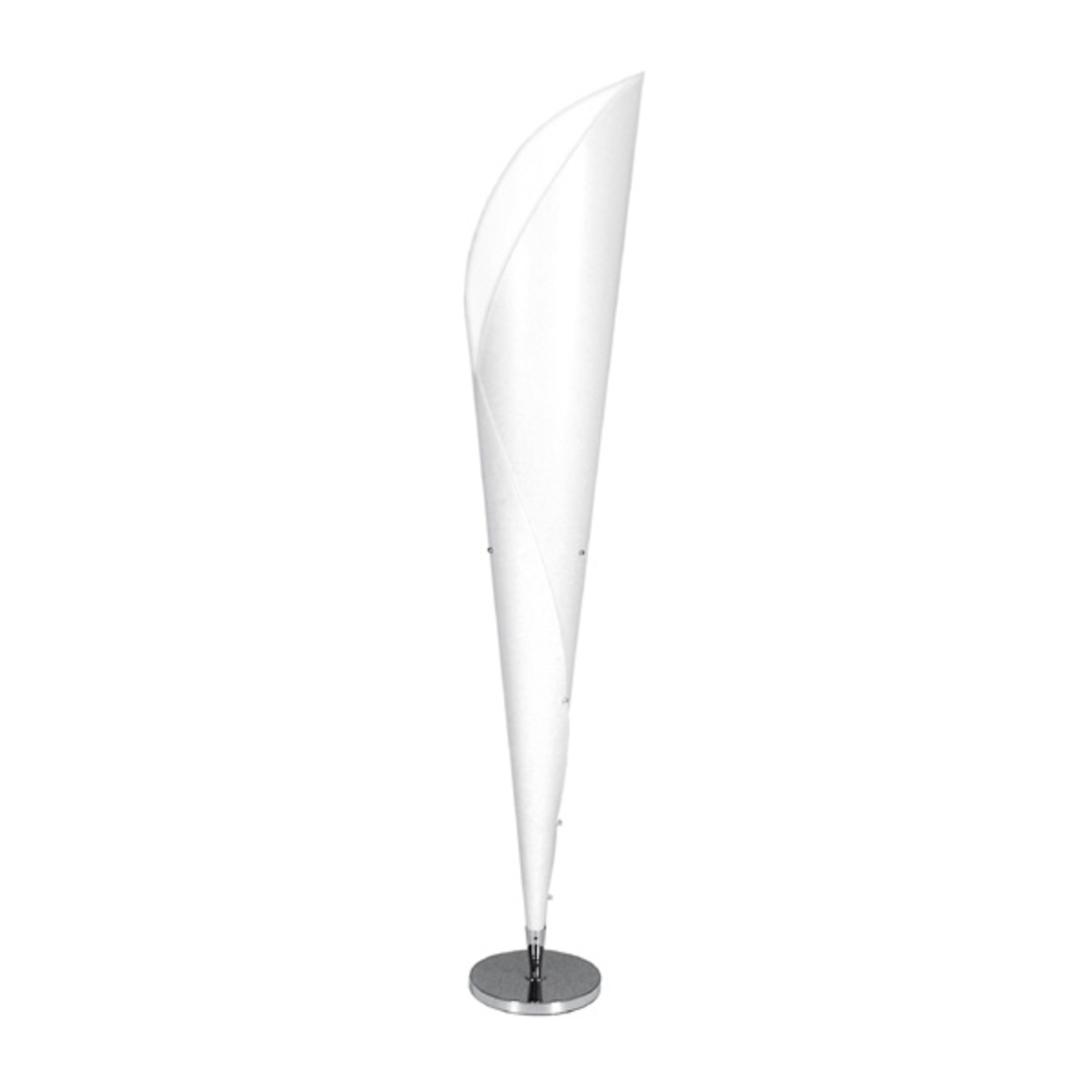 white tulip floor lamp