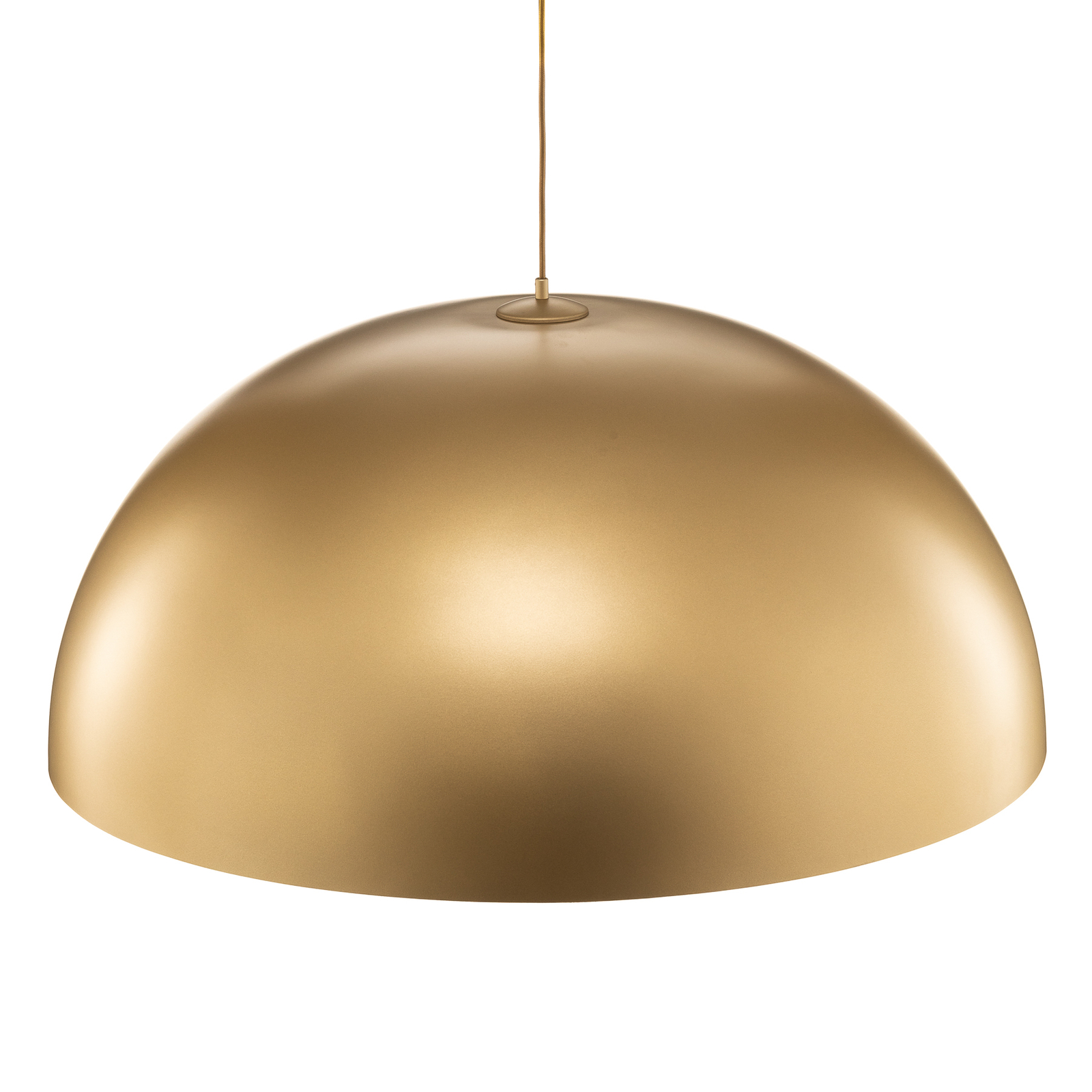 Fera hanging light, gold/speckled black, Ø 90 cm
