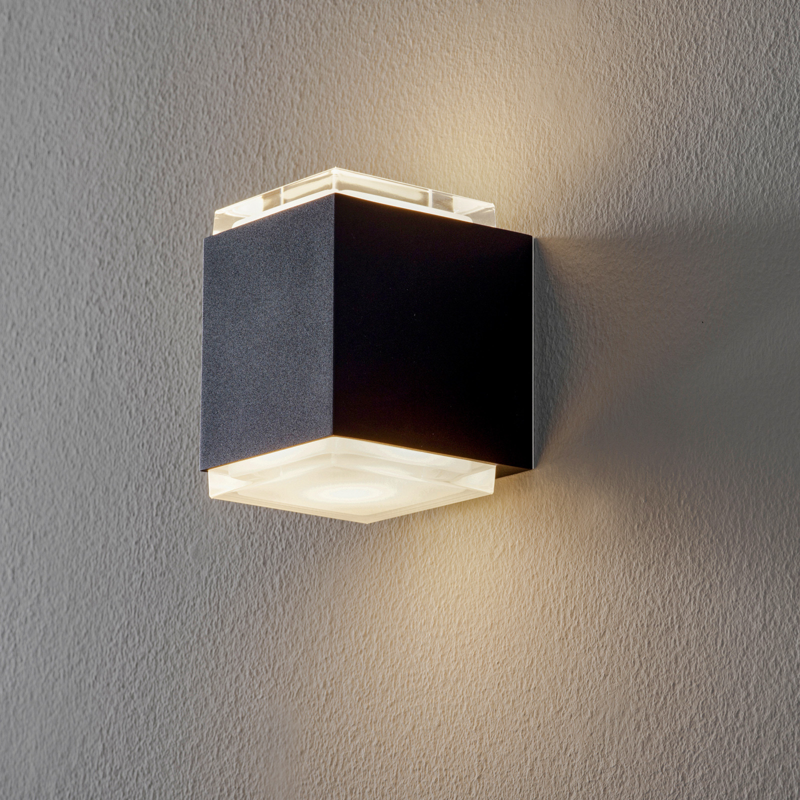 BEGA 50063 aplică LED 3.000K 9 cm negru catifea - Hol - modern - Metal