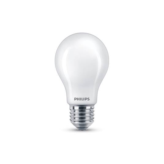 Philips LED-Lampe E27 4,5W 2.700K opal 2er-Pack