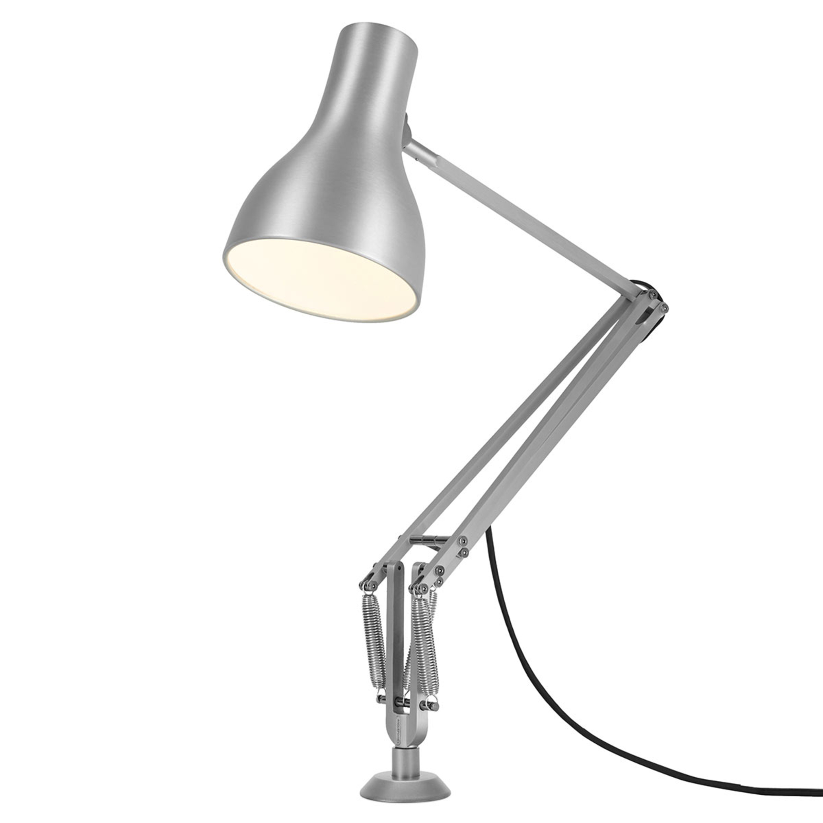 Anglepoise® Type 75 tafellamp schroefvoet zilver