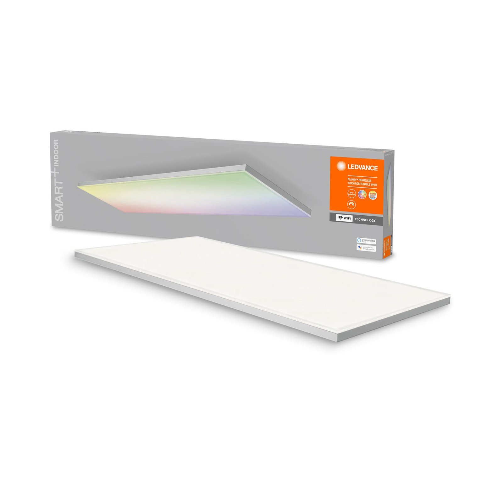 LEDVANCE SMART+ WiFi Planon LED-panel RGBW 120x30