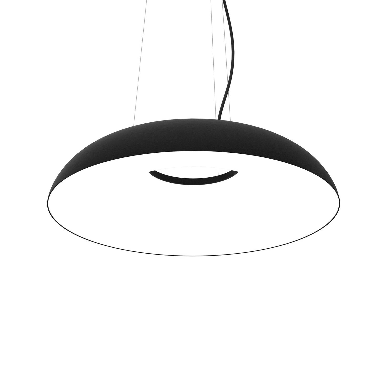 Martinelli Luce Designer Pendant Light - Living / Dining Room - Hanging Light - dimmable - Black