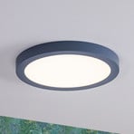 Paulmann Abia LED panel Ø 30cm 2.700K sivo-modra