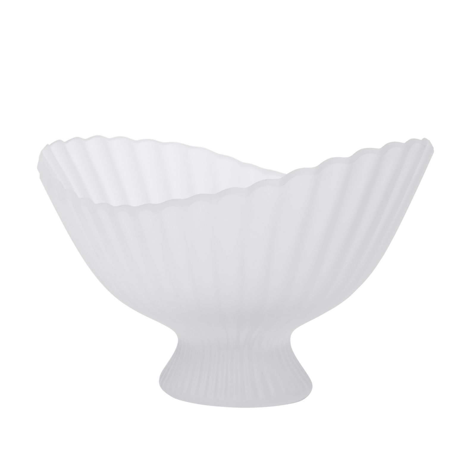 FOUNTAIN tál, magasság 24 cm, matt üveg - LIVING