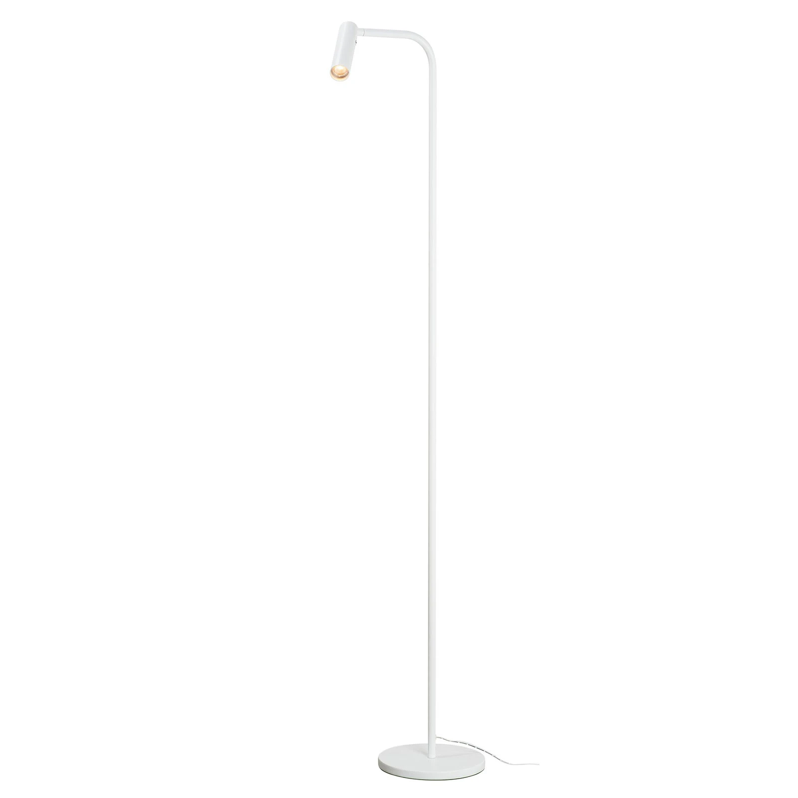 SLV Karpo LED podna lampa, s regulatorom svjetlosti, bijela