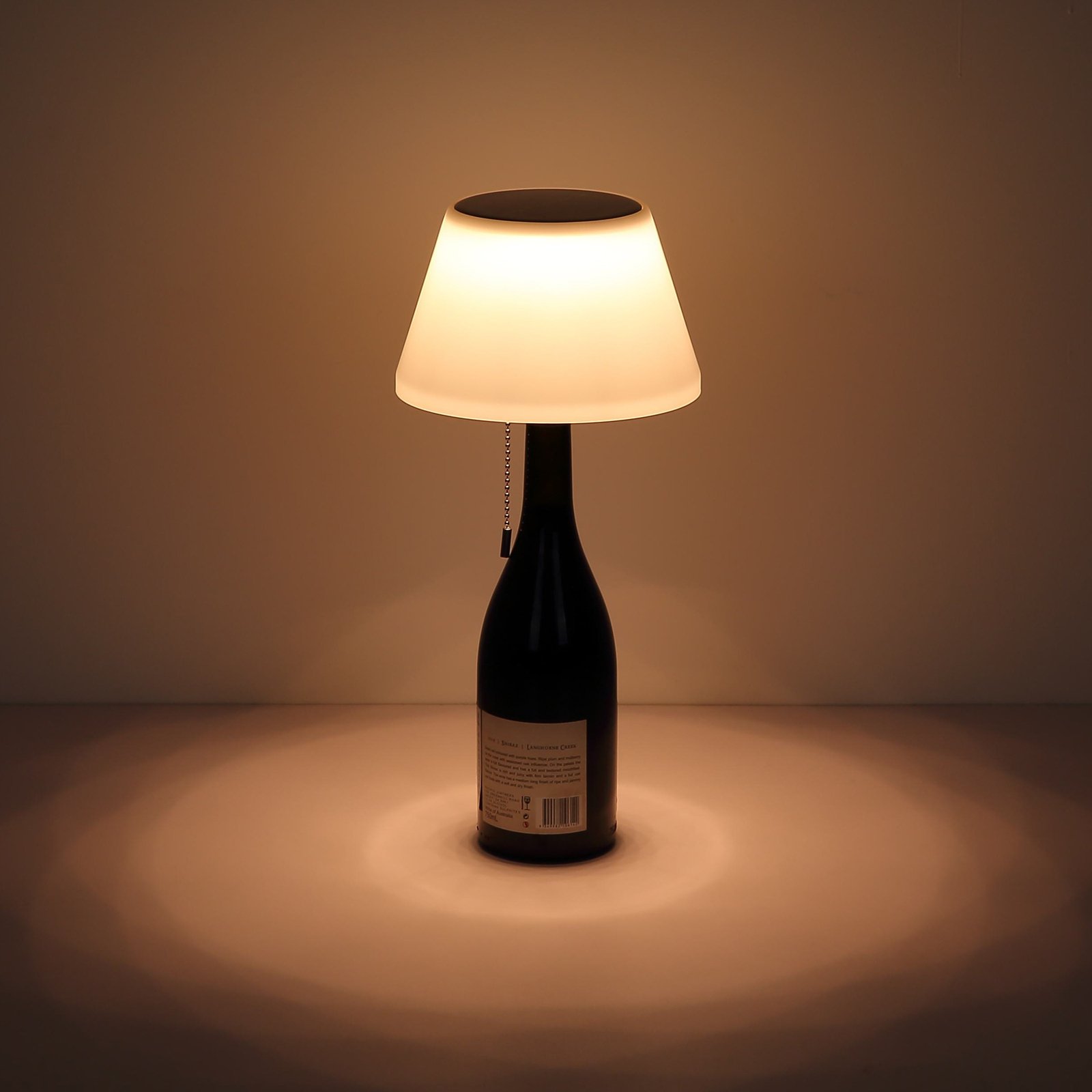 LED table lamp 36000 bottle top white plastic