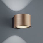 BANKAMP Impulse LED wall light rose gold