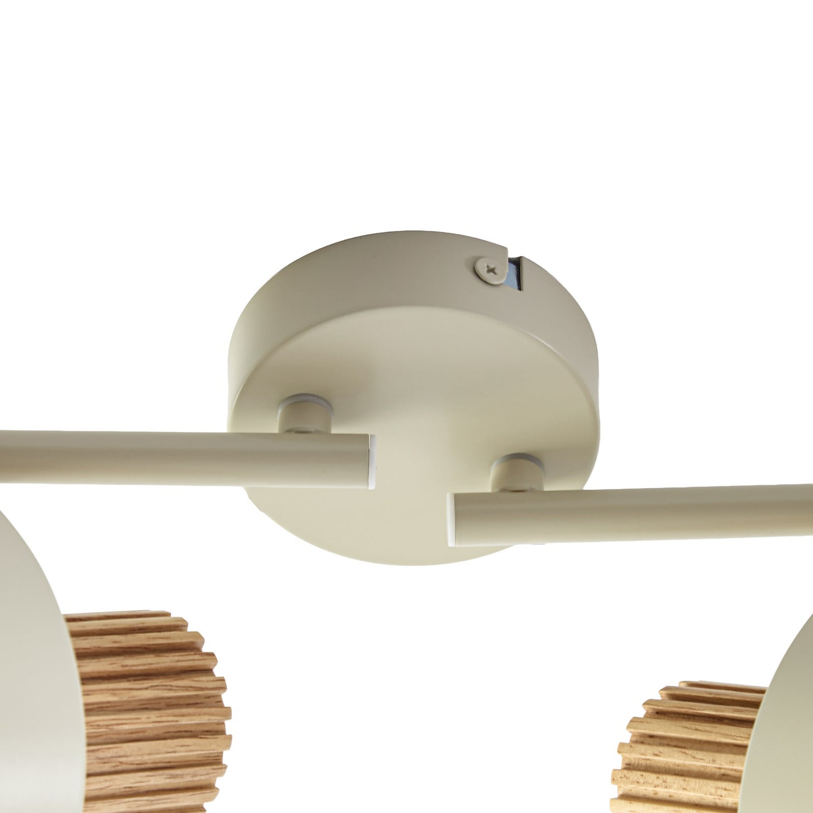 Lenja ceiling spotlight, E14, beige, 4-bulb, metal - Lindby Lenja ceiling spotlight, E14, beige, 4-bulb, metal - Lindby