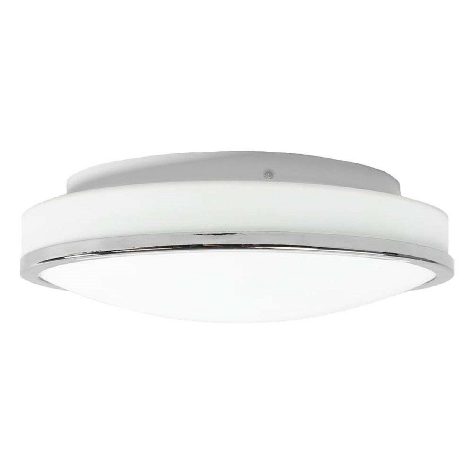 Lyss Round LED Stropna lampa IP44 Ø34 Krom - Lindby