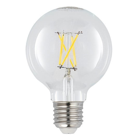 LED bulb E27 4W G80 2,700K filament dimmable clear