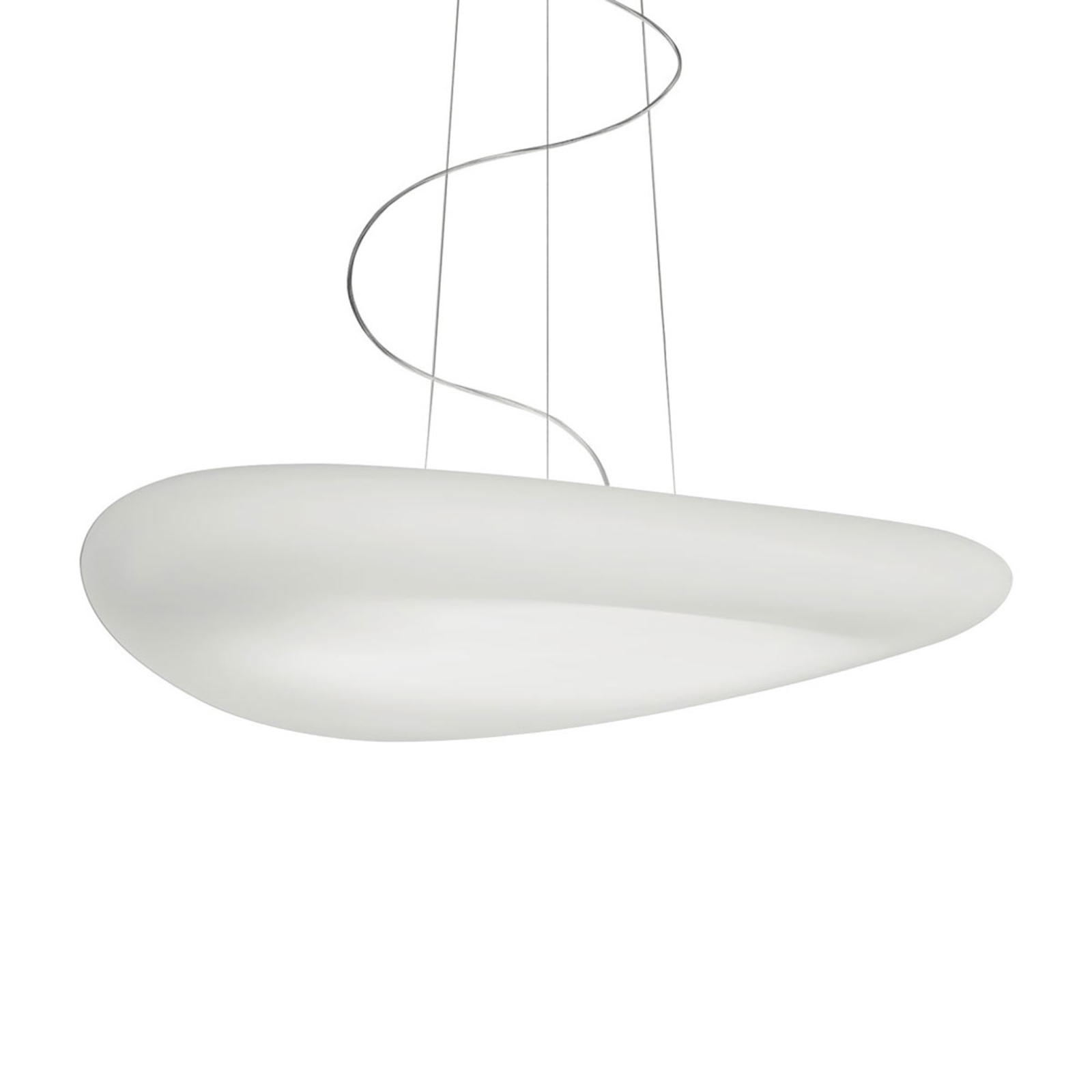 Suspension LED Mr. Magoo, 52 cm, blanc chaud