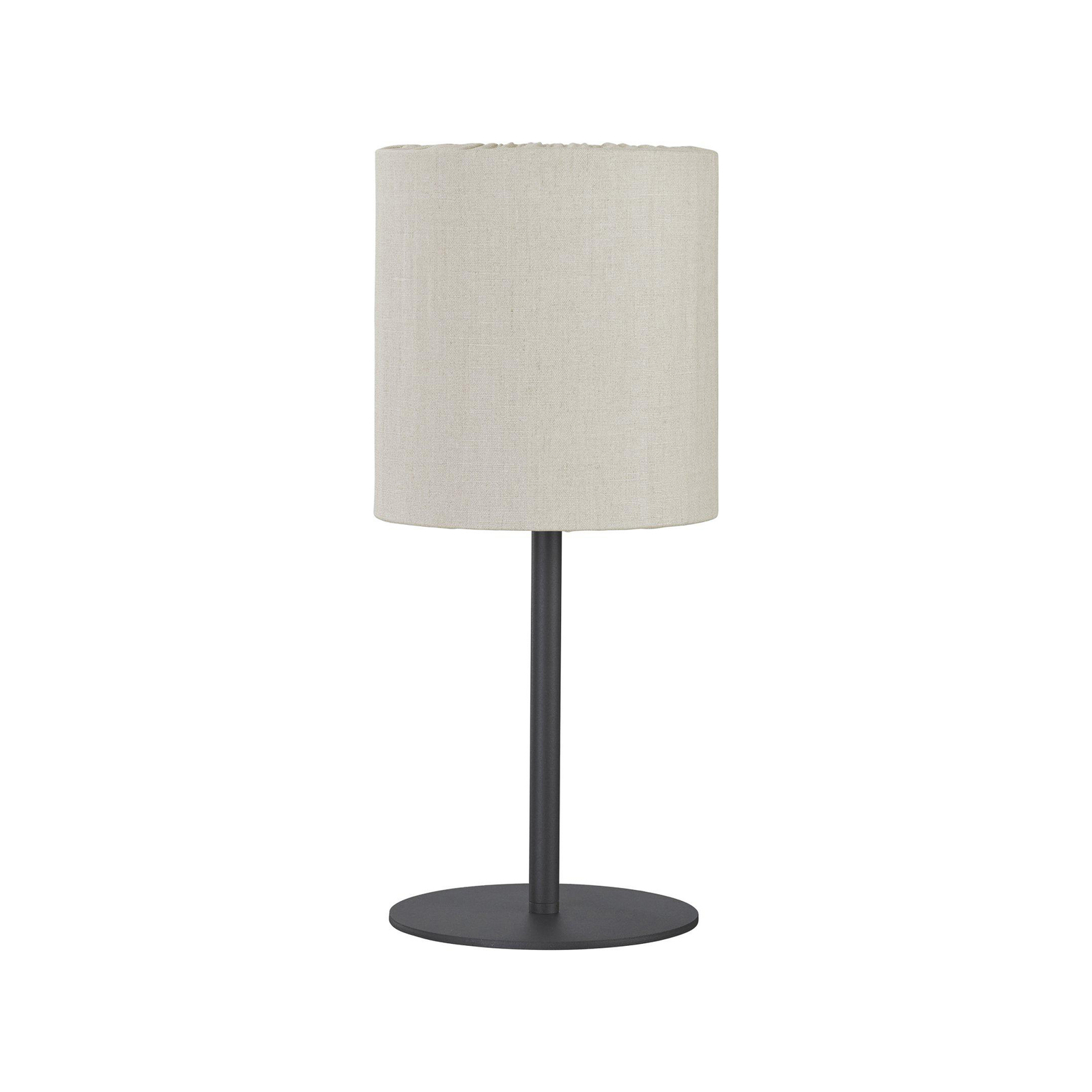 PR Home lámpara de mesa de exterior Agnar, gris oscuro / beige, 57 cm