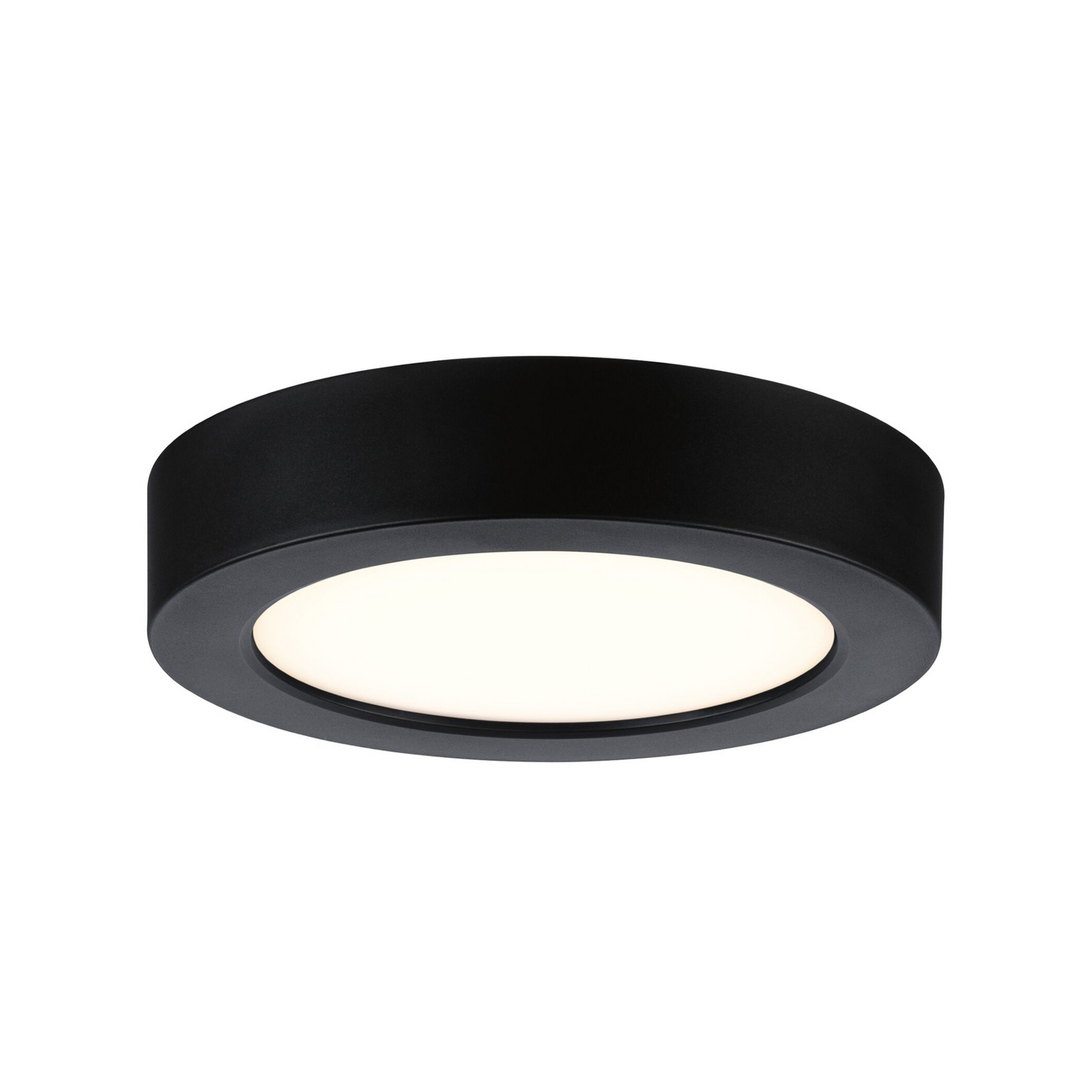 LED stropní svítidlo Paulmann Abia 2, Ø 17 cm, černé, CCT LED stropní svítidlo Paulmann Abia 2, Ø 17 cm, černé, CCT