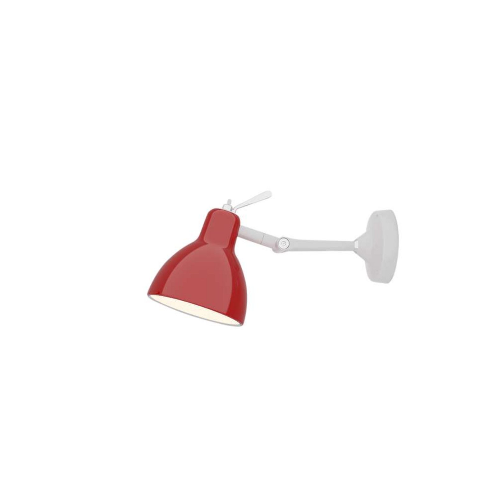 Luxy H0 Nástěnné Svítidlo Lamp/Stropní Lampa White/Red - Rotaliana