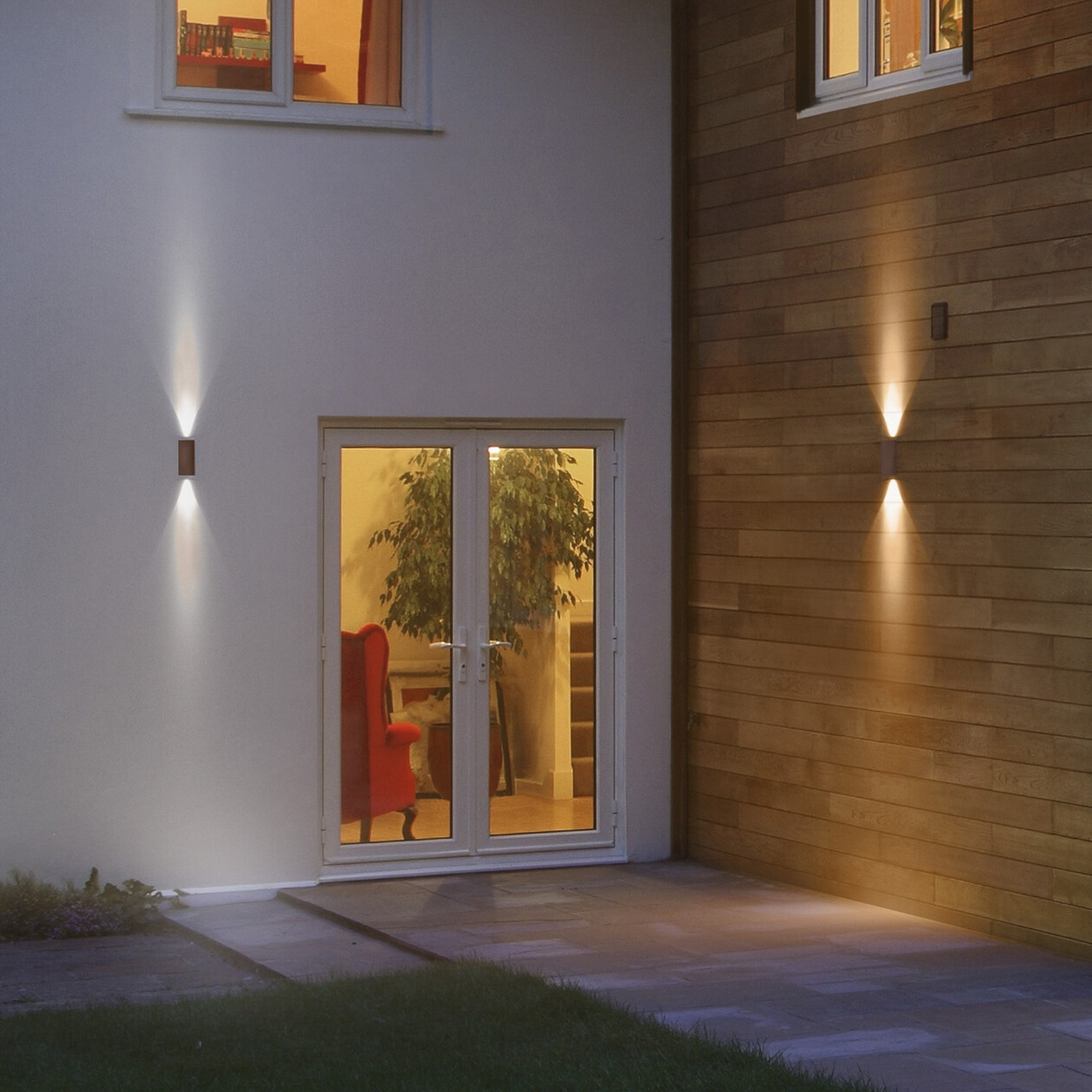 OSRAM LED-ulkoseinälamppu ENDURA STYLE ruoste 16 cm ylös/alas IP54 OSRAM LED-ulkoseinälamppu ENDURA STYLE ruoste 16 cm ylös/alas IP54