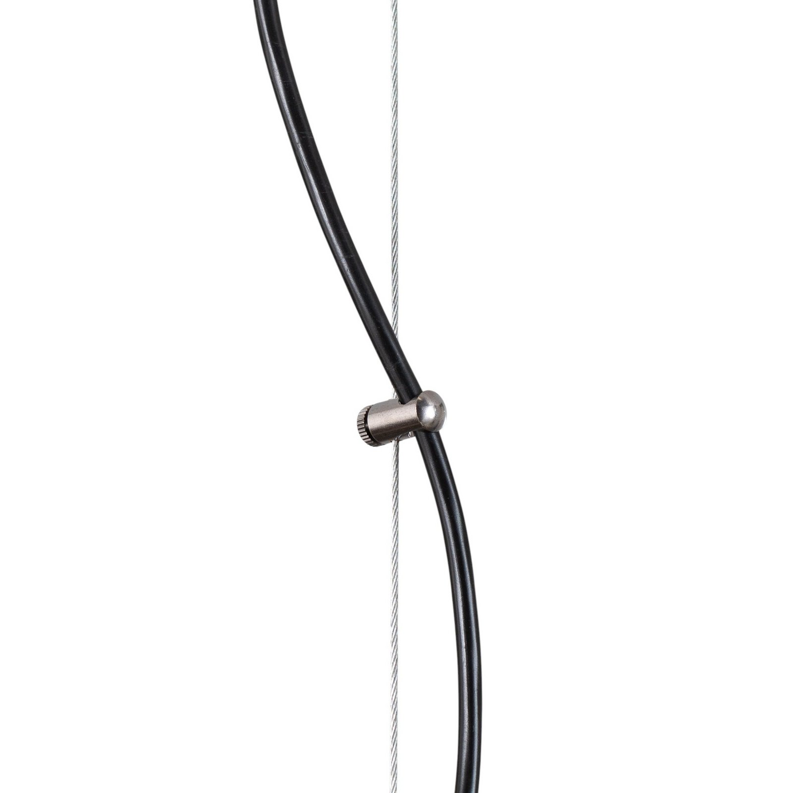 Hängelampe Zofia, kaffeebraun, Metall, Ø 50 cm, 3-flg., E27