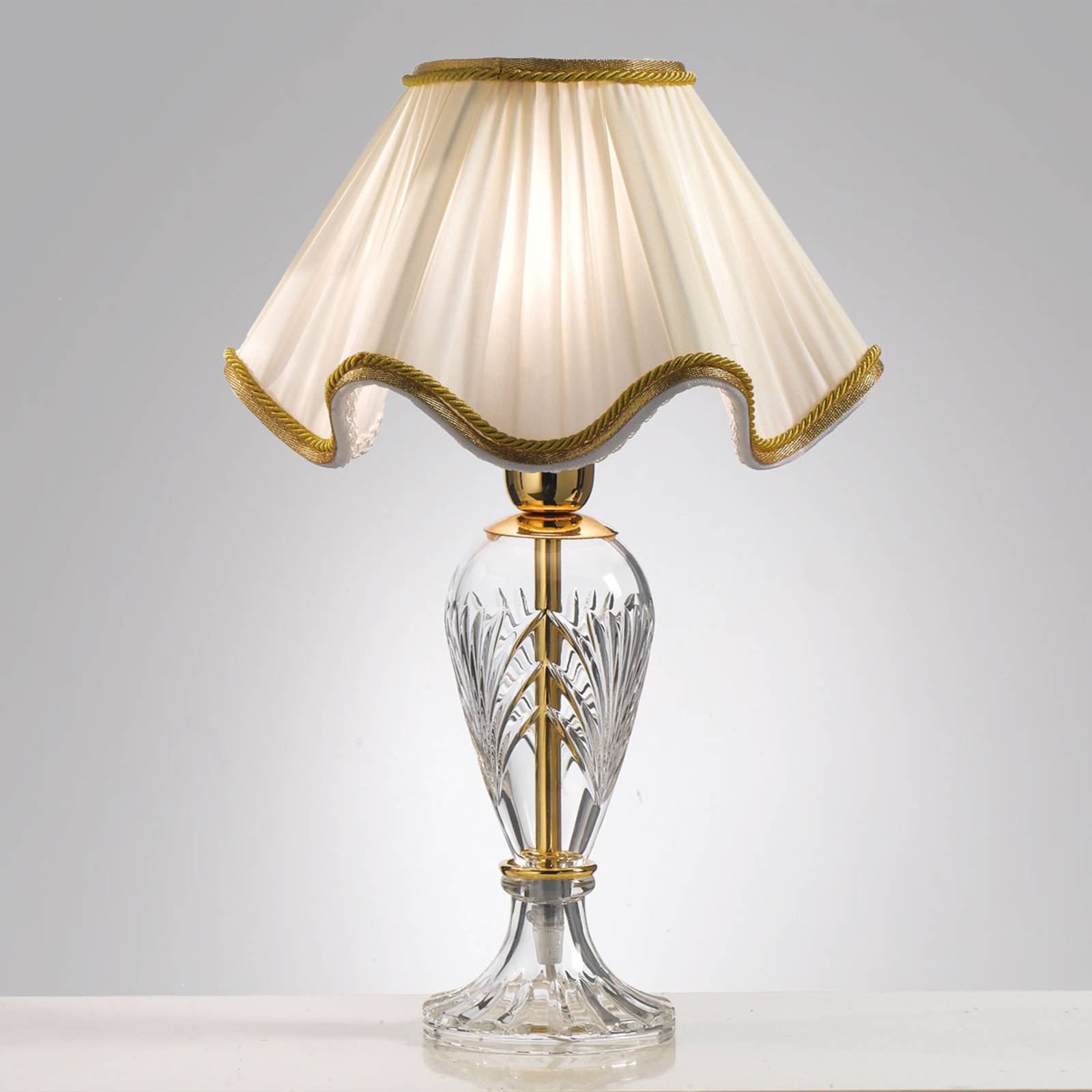 Prachtige tafellamp Belle Epoque, 48 cm